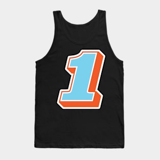 Blue 'n' Orange 1 Tank Top